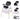 Baby barnstol 3-i-1 konvertibel