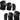 Knee &amp; elbow protection for children and adults 6-in-1