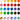 Finger paint 30 different colors