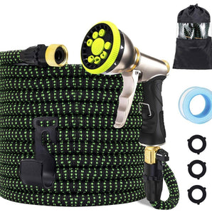 Garden hose flexible to 15m