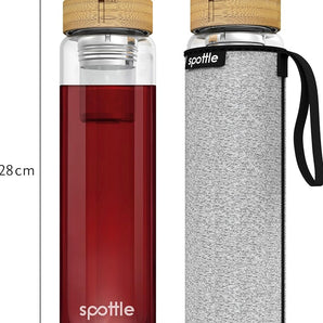 Tea bottle with strainer 1 liter (Spottle)