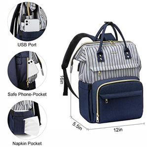 Women's Laptop Backpack (USB Port)