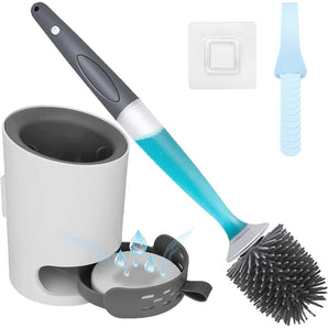 Silicone toilet brush