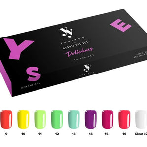 Gel nagellack 10 stycken