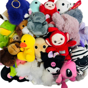Keychain/without keychain mini stuffed animal