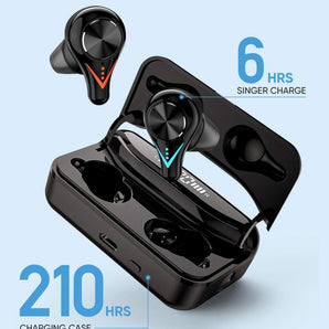 Headset with Lamp &amp; Powerbank