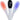 Hair growth comb with red and blue light against hair loss