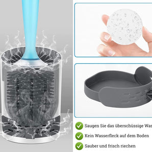 Silicone toilet brush
