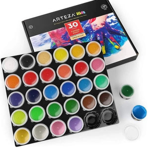 Finger paint 30 different colors