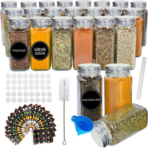 Spice jars 12 pcs