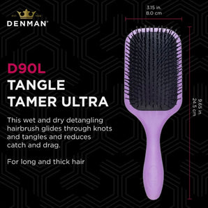 Hairbrush Denman D90L - Violet