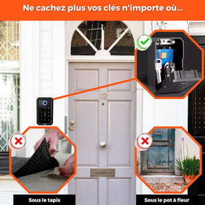 Key box with lock
