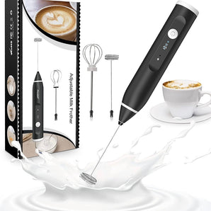 Milk frother with USB