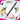 Letter pens in 72-pack