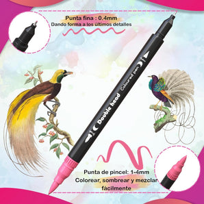 Letter pens in 72-pack