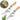 Weed forks 32 cm in stainless steel (2 pcs)