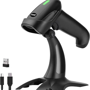 CCD wireless barcode scanner with stand