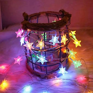 LED 6m 40pcs Star String Lights