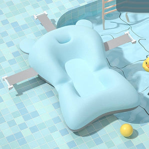 Bath pillow for babies (blue)