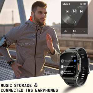 Smartwatch Ultrasmart with phone function (600mAh battery)