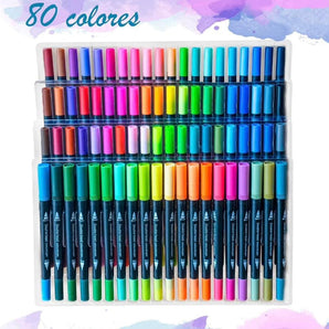 Bookmark pens 80 colors