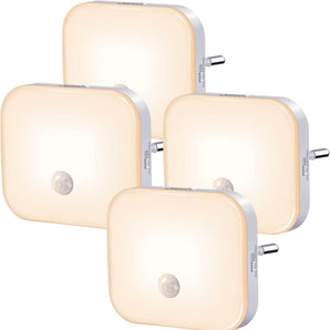 LED night light with motion sensor (4 pieces)