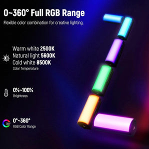 Portable magnetic light stick NEEWER (2set)