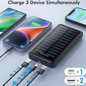 Power Bank Solar cells 27,000 mAh SEK 350