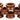 Wooden serving rings 12 pcs 3.8 cm