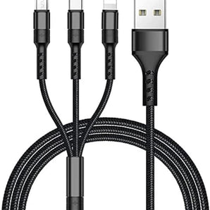 Mobile holder &amp; 3-in-1 charging cable