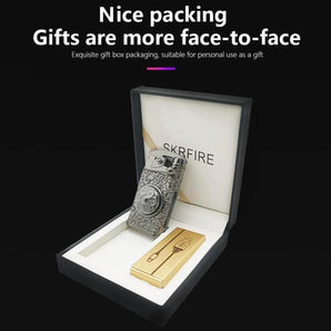 Plasma lighter in gift box (shield)