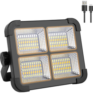 Work lamp rechargeable LED spotlight with power bank (80W)