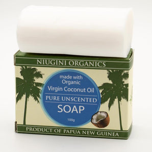 Organic body soap 4-pack 100% coconut oil