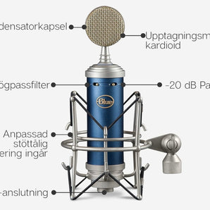 Blue Bluebird SL XLR condenser microphone
 (Model 2021)