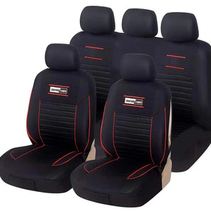 Car seat cover black/red Upgrade4cars