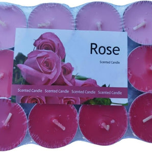Doftljus ros 12-pack