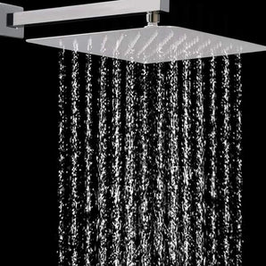 Shower head/Rain shower in stainless steel 30x30 cm