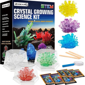 Crystals experiment set
