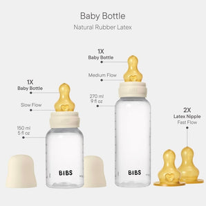 Nappflaska BIBS 2-pack BPA-fri (150/270 ml)