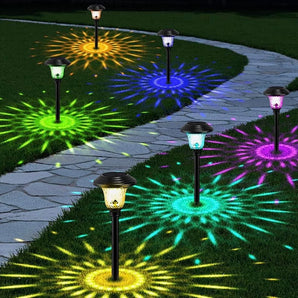Solar lighting in glass (8-pack)