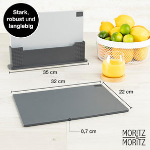 Cutting board Moritz &amp; Moritz 3-set with stand