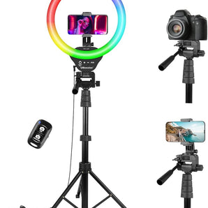 Ringlampa RGB justerbar