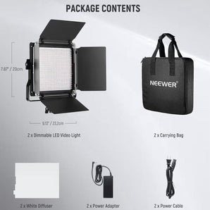 LED video lampor (2st)