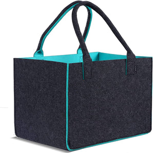 Shopping bag/basket in felt material