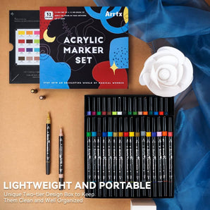Acrylic colored pencils 32 pcs