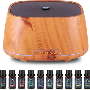 Aroma Diffuser med 10st doftoljor