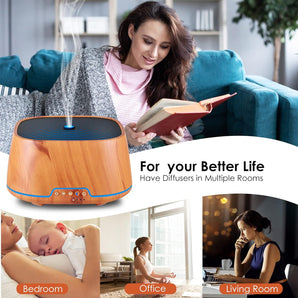 Aroma Diffuser med 10st doftoljor