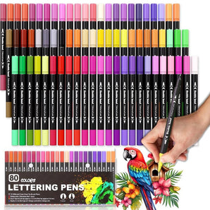 Letter pens in 80-pack