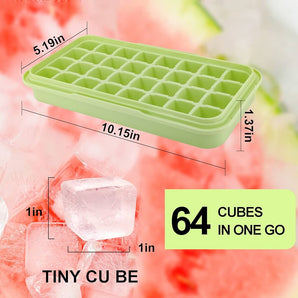Ice cube tray/Box 64 pieces of ice