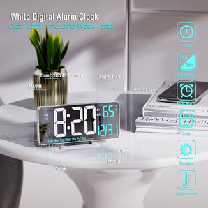 LED digital väckarklocka 15 cm